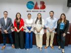 Participantes da Comissão de Direito Digital da OAB-MS em encontro no plenário