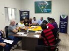 Reunião técnica realizada na sede da Federação de Futebol de Mato Grosso do Sul (FFMS) em Campo Grande para definir detalhes do Campeonato Estadual Sub-11, com a participação de dirigentes e representantes dos clubes participantes
