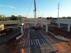 Obra do viaduto Jardim Veraneio avança com instalação de vigas