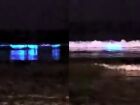 Praia de Porto Belo, no litoral de Santa Catarina, registrou fenômeno de bioluminescência no último fim de semana. 
