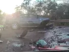 Colisão entre caminhonete e carreta na BR-163 deixa um morto em Nova Alvorada do Sul; trânsito segue com lentidão.