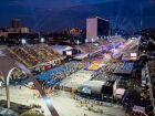Sambódromo do Rio durante desfile em 2025