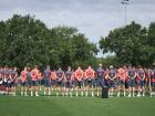Jogadores do Bayern de Munique fazem um minuto de silêncio em homenagem aos falecidos