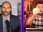 Eduardo Bolsonaro e Paulo Figueiredo estão juntos nos EUA e tem pedido por sanções contra o País.