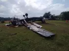 Avião usado para paraquedismo cai em área rural de Boituva (SP) logo após decolar; acidente deixou dois mortos e feridos.