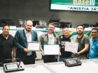 O deputado federal Marcos Pollon (PL-MS) recebeu série de homenagens da Câmara Municipal de Vitória e da Assembléia Legislativa do Espírito Santo