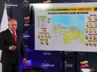 Ministro do Interior, Justiça e Paz da Venezuela, Diosdado Cabello, em coletiva de imprensa, em 25 de agosto de 2025.