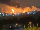 Um ataque de drone ucraniano provocou incêndio em um depósito de petróleo na cidade russa de Sochi