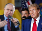 O presidente da Rússia, Vladimir Putin, e o presidente dos Estados Unidos, Donald Trump