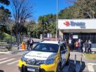Equipes do Corpo de Bombeiros e do Bope atuam nas buscas por desaparecidos após explosão em fábrica de explosivos em Quatro Barras (PR)