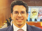 Juiz Bruno Palhano Gonçalves, da 1ª Vara Cível de Coxim, convocado para atuar temporariamente no STJ em Brasília.