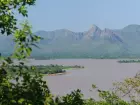 Cadeia de montanhas da Serra do Amolar, na divisa do Pantanal entre MS e MT. 