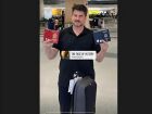 Senador Marcos do Val publicou foto no aeroporto após afirmar que viajou para os Estados Unidos 