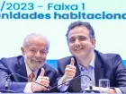 Lula e Rodrigo Pacheco: presidente apoia candidatura do ex-presidente do Senado ao governo de Minas Gerais