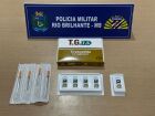 Polícia Militar de Rio Brilhante apreende tirzepatida e seringas em operação contra venda ilegal de remédios para emagrecimento.