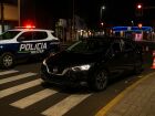 Mulher foi atropelada na faixa de pedestres no cruzamento da 14 de Julho com a Dom Aquino, no centro de Campo Grande, na tarde desta segunda-feira (11).