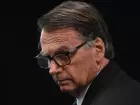 Bolsonaro deixou temporariamente a prisão domiciliar neste sábado para realizar exames em hospital de Brasília 