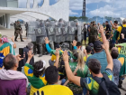 Cena do 8 de janeiro registrada no documentário 'No Céu da Pátria Nesse Instante', de Sandra Kogut 