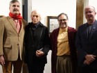 Aurélio H. Dos Santos, Francelina Drummond, Leandro Vilar e Romulo Pinheiro na Exposição 'Muito Além de Escrava Isaura' 