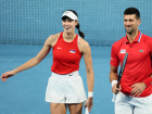 Sérvios Olga Danilovic e Novak Djokovic formarão dupla em torneio misto no US Open.