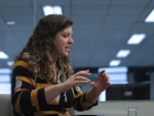 A jornalista Katia Brembatti, presidente da Abraji 