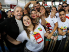 Lula com a neta, Maria Beatriz, conhecida como 'Bia Lula' em 2015 