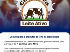 O encontro reunirá produtores rurais, especialistas técnicos e lideranças políticas para debater os desafios da atividade leiteira e traçar estratégias de valorização e modernização do setor.