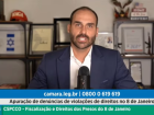 Eduardo Bolsonaro (PL-SP) participa dos Estados Unidos de sessão de subcomissão da Câmara sobre 8 de Janeiro