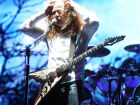 Dave Mustaine, do Megadeth, em São Paulo, em 2013. A banda anunciou o fim das atividades em 2026. 