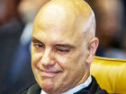 Alexandre de Moraes durante entrevista ao The Washington Post, em seu gabinete no Supremo Tribunal Federal