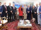 Ministro Herman Benjamin, presidente do STJ, em visita ao Tribunal de Justiça de Mato Grosso do Sul, reforçando o compromisso com a melhoria do sistema judiciário no estado.