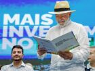 Presidente da República, Luiz Inácio Lula da Silva, durante cerimônia de anúncios de investimentos do governo gederal para o estado do Acre 
