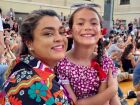 Preta Gil com sua neta, Sol de Maria 