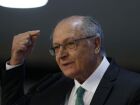 O ministro e vice-presidente da República, Geraldo Alckmin, durante lançamento do programa carro sustentável