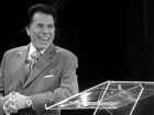 O apresentador Silvio Santos durante a gravação do Troféu Imprensa em abril de 2002. SBT passou por diversas mudanças após morte do apresentador.