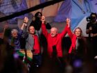 O presidente Luiz Inácio Lula da Silva participou do 17° Encontro Nacional do Partido dos Trabalhadores (PT), realizado neste domingo em Brasília 