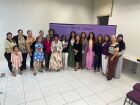 Público presente no Cine Mulher, evento realizado pela Casa da Mulher Brasileira, promovendo reflexão sobre a violência contra a mulher.