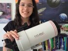 Nicole Oliveira Semião, de 12 anos, recebe homenagem e tem asteroide batizado com o seu nome