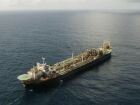 Vista da plataforma P-32 que será descomissionada pela Ecovix e Gerdau 