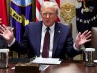 Donald Trump voltou a defender juros mais baixos e afirmou que pode impor sanções econômicas à Rússia.