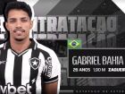 Zagueiro Gabriel Bahia, ex-Volta Redonda, é o novo reforço do Botafogo para a defesa.