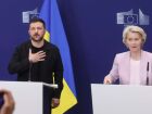Zelensky e Von der Leyen em encontro sobre a guerra na Ucrânia 