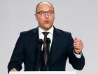 O ex-presidente do parlamento ucraniano Andriy Parubiy, durante discurso em 2019. 