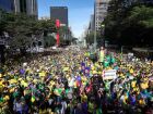 Apoiadores de Jair Bolsonaro estiveram na Avenida Paulista, neste domingo, em ato à favor do ex-presidente 