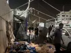 A equipe estava na tenda da Al Jazeera do lado de fora do Hospital Al-Shifa, na Cidade de Gaza, no momento do ataque aéreo