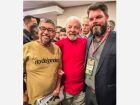 Lula se encontra com neto de Fidel Castro em Brasília durante congresso do PT