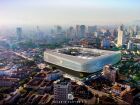 Perspectiva da nova arena do Santos Futebol Clube 
