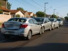 Engavetamento com quatro veículos deixa ferida em Campo Grande