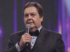 Faustão durante a época em que foi apresentador do 'Domingão do Faustão' na Globo  