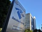 Fachada da Receita Federal.